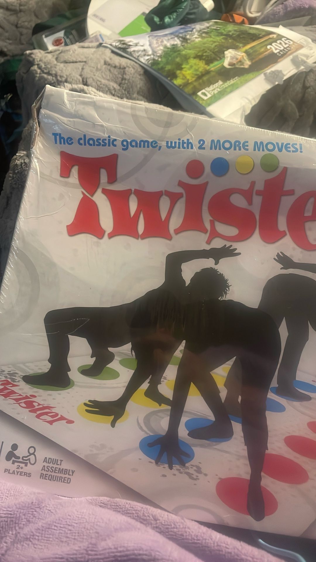 Twister Game. Big Fun Kids Or Teenager