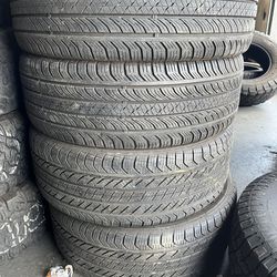 Vendo 235/50/R19 continental las 4 llantas por $165