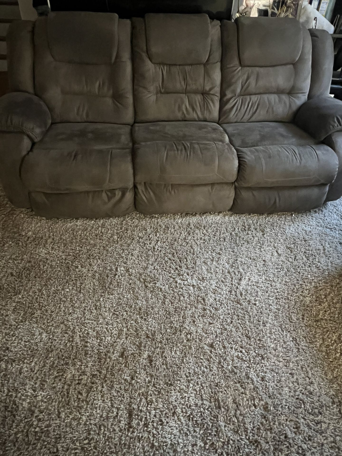 Gently used couch from formal living room.