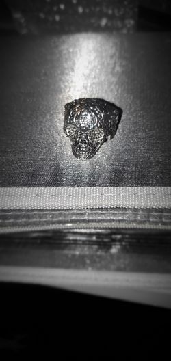 Steel Skull Ring! New! Size 11.5