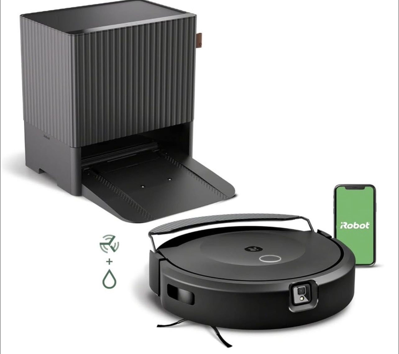 iRobot Roomba Combo 10 Max Robot Vacuum and Mop + AutoWash Dock (x0850) - Multi-Functional Base