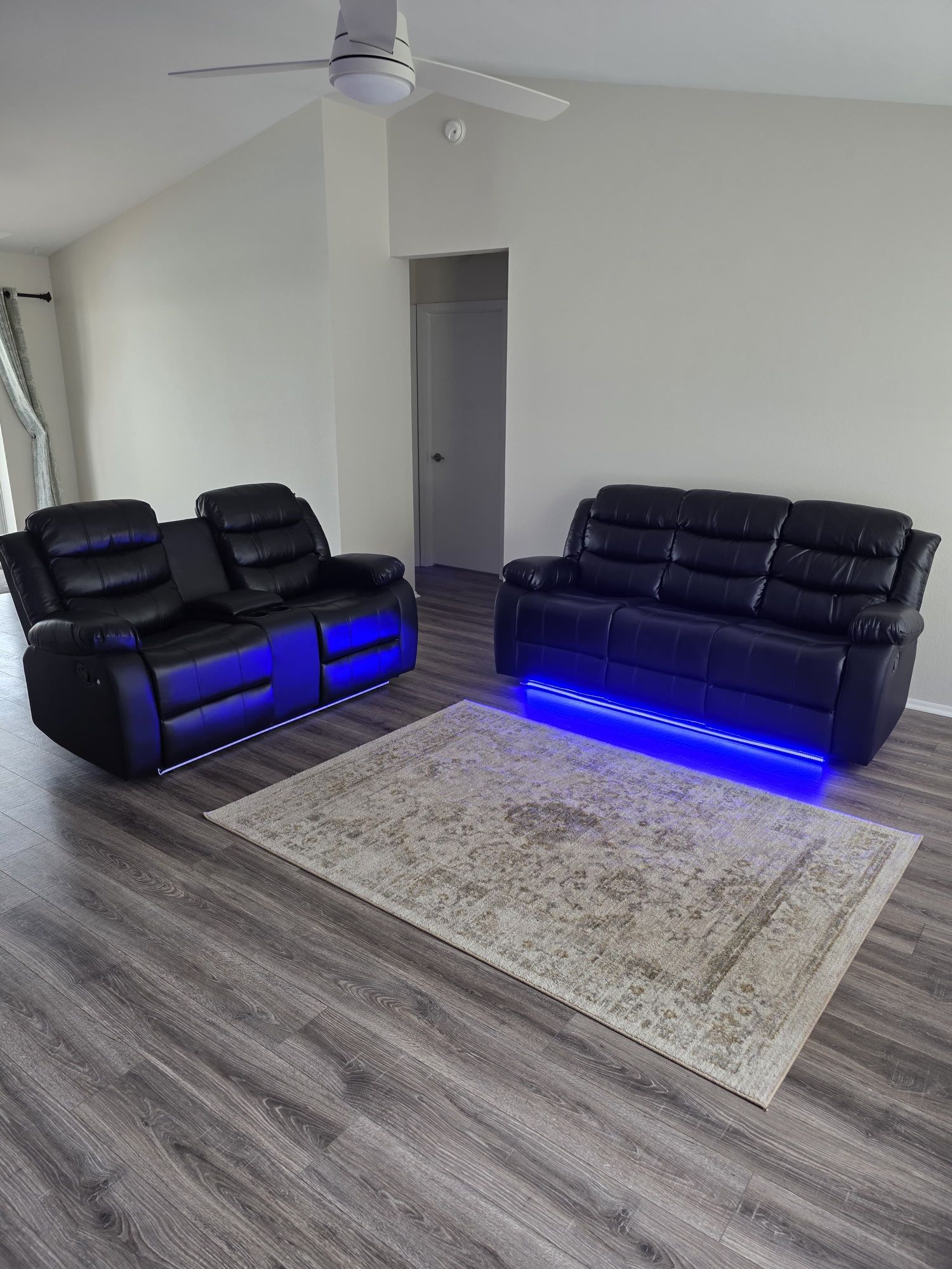Black Reclining Sofa And Loveseat