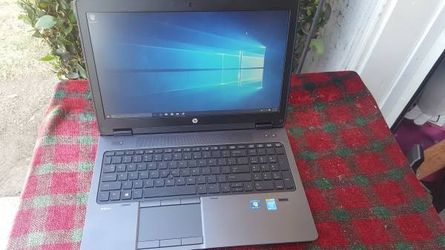 16" hp Z book-i7(4800mq cpu)2.7ghz,3.5ghz,500hd,8gigs, 2gb video -(Bluetooth,full keyboard)