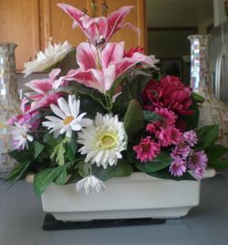 Forever Flowers with Vase