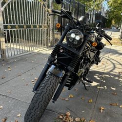 2020 Black Honda Rebel C300