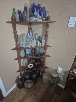Vintage bottle collection