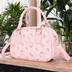 Sanrio Hello Kitty Pink Handbag, Satchel Bag , Crossbody Bag Graduation Gift 🎀✨️👛