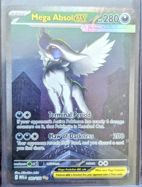 Pokemon Mega Absol ex - 180/132 - ME01: Mega Evolution