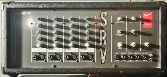 FENDER POWERED MIXER LX-1504 (4) Channel with Reverb FX/EFFECTS