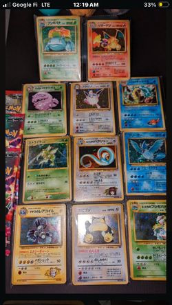 Old Pokemon cards