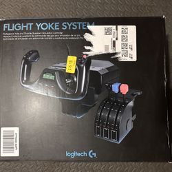Logitech G Flight Yoke System + Throttle Quadrant – Flight Simulator