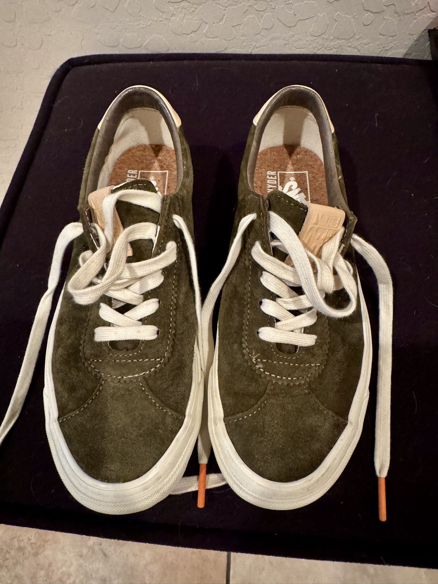 Todd Snyder x Vans Dirty Martiny Sneaker Lace-Up 73 DX Size US 8 Olive Green