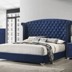 Queen Size Bedroom Set With Mattress 