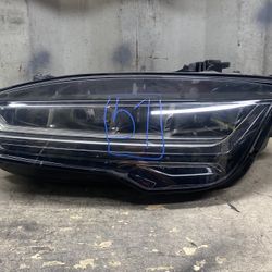 2016 2017 2018 Audi A7 S7 RS7 Left Driver Side Full LED Headlight OEM 4G(contact info removed)M