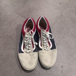 Vans Old Skool Navy Red Sneakers Size 13