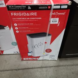 Frigidaire 14,000 BTU 700 Sq. Ft. Portable 3 In 1 Air Conditioner, Dehumidifier, & Ionizer Brand New In The Box 