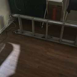 aluminum extension ladder