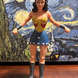 2013 Wonder Woman 5.5" NJCroce DC Comics Bendy Bendable Action Figure