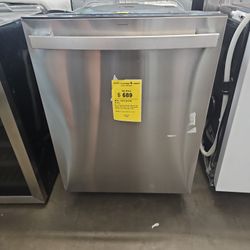 GE Profile 24 In Fingerprint Resistant Top Control Smart Built-in Tall Tub Dishwasher 