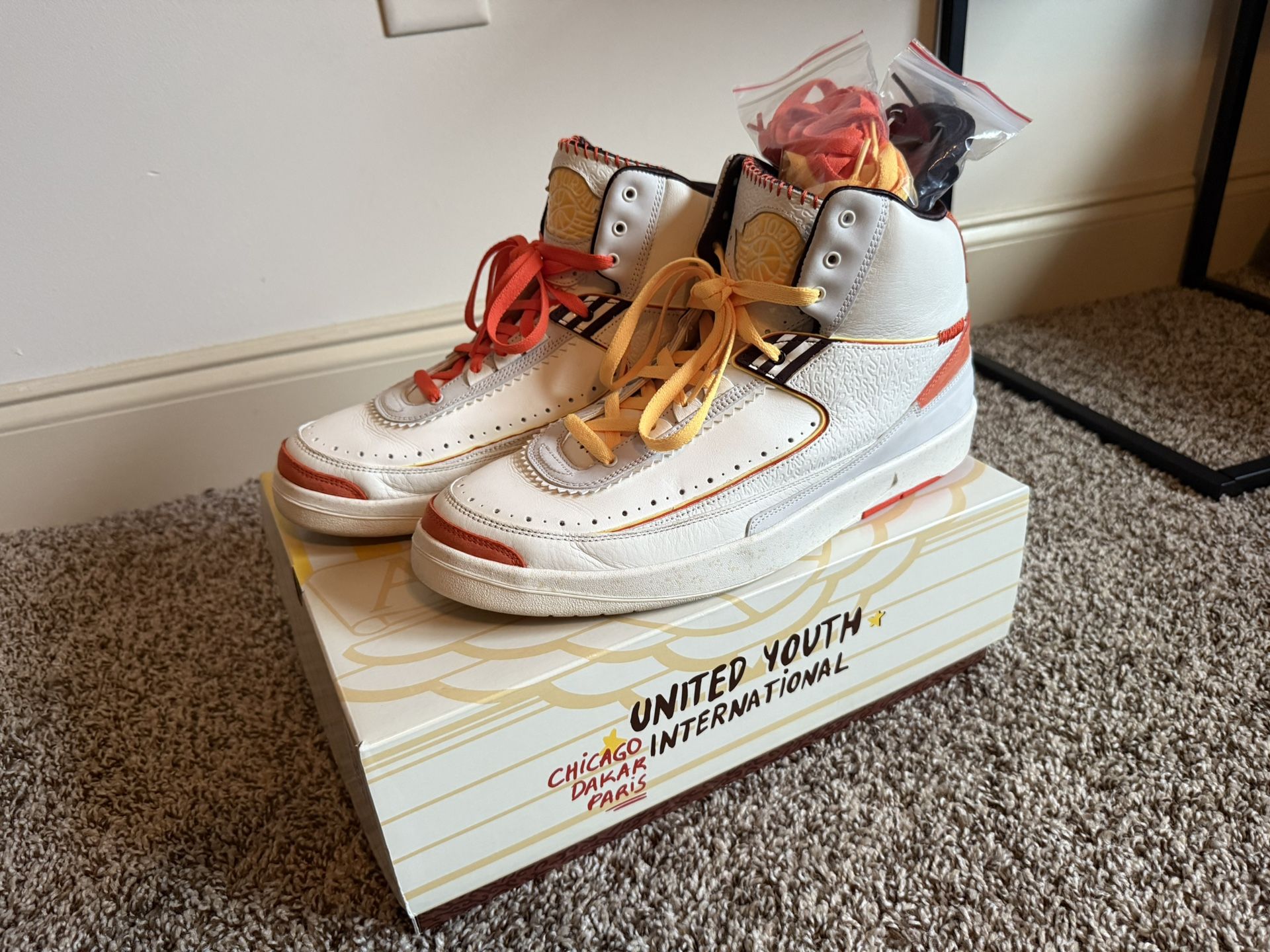 Jordan 2 United International Youth Sz 13