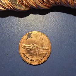 Collectible Coins American Alligator