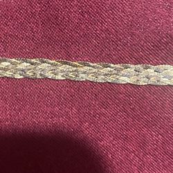 18k Solid Weave Bracelet