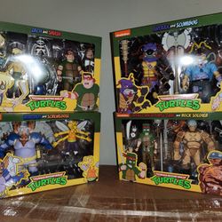 Teenage Mutant Ninja Turtles Figures Frome Neca. 