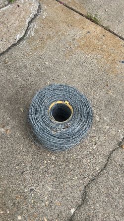 Steel fence wired
