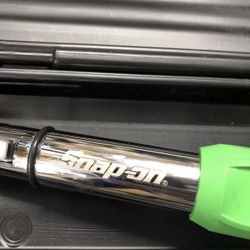 Snap-On 3/8" Dr. TechAngle Flex-Head Torque Wrench 5-100 ft-lb ATECH2F100GB USA. New/Never Been Used. Assembled In The USA 🇺🇸 