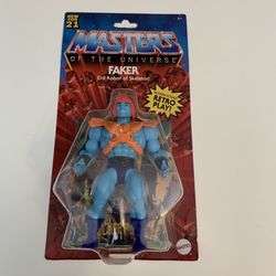 2021 Masters Of The Universe Origins FAKER Retro Action Figure