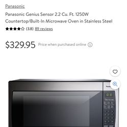 Big Size Panasonic Microwave Good Condition