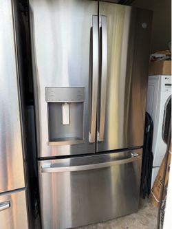 GE French door Stainless steel refrigerator