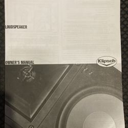 2 Klipsch Architectural Wall Speakers