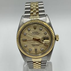 Rolex Datejust Two Tone Watch  Jubilee 