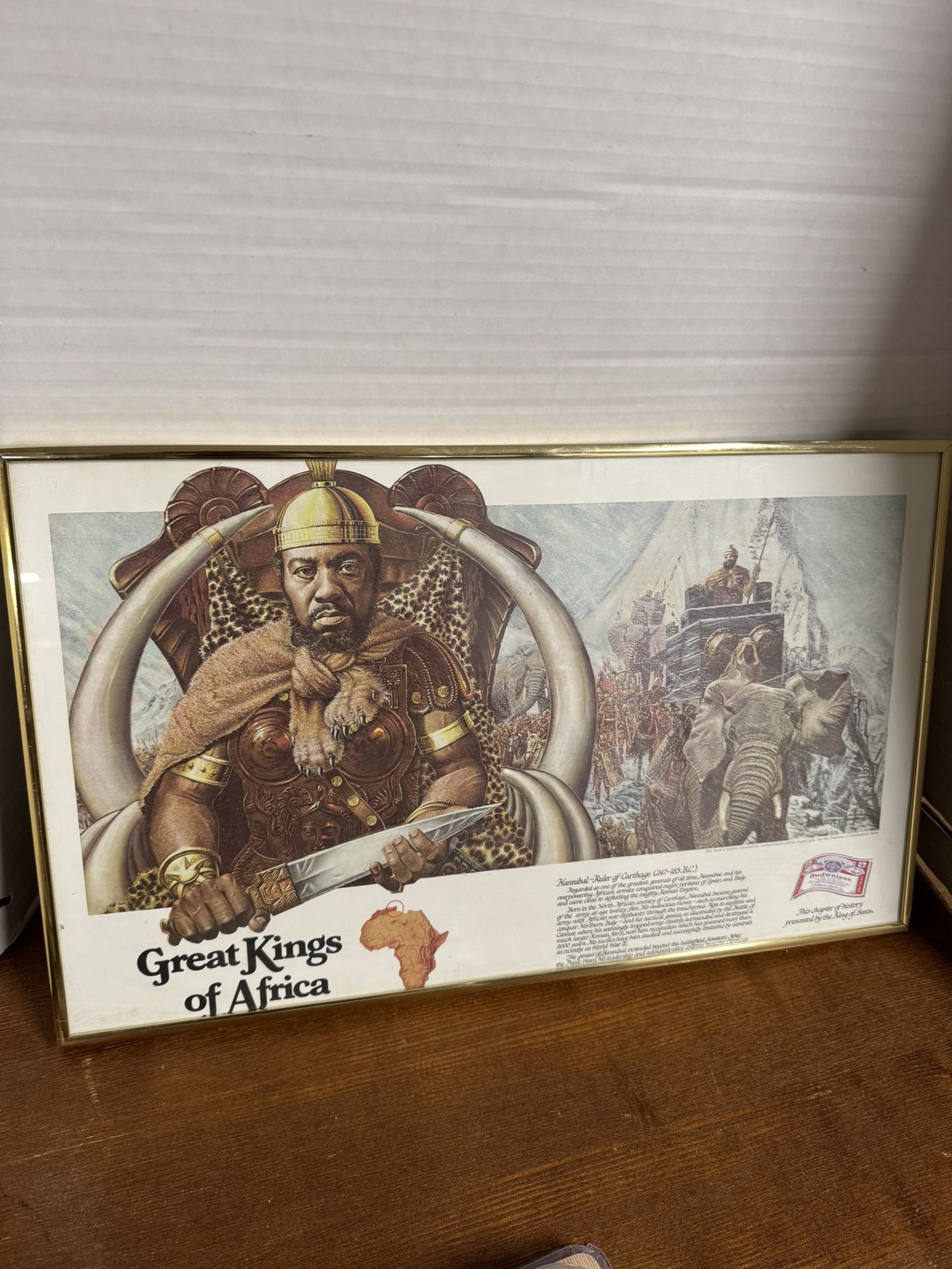 1 Great Kings Of Africa Framed