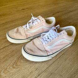 Vans Off The Wall 751505 Pink Tennis Shoes Sneakers Women’s 8.0