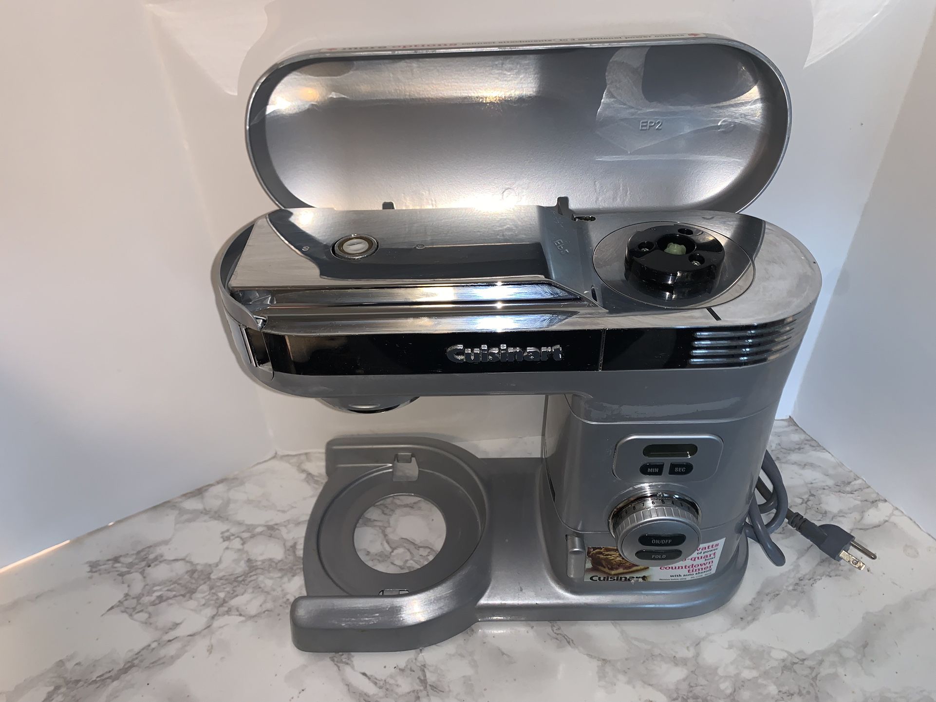 Cuisinart SM-55BC 5-1 2-Quart 12-Speed Stand Mixer, Brushed Chrome