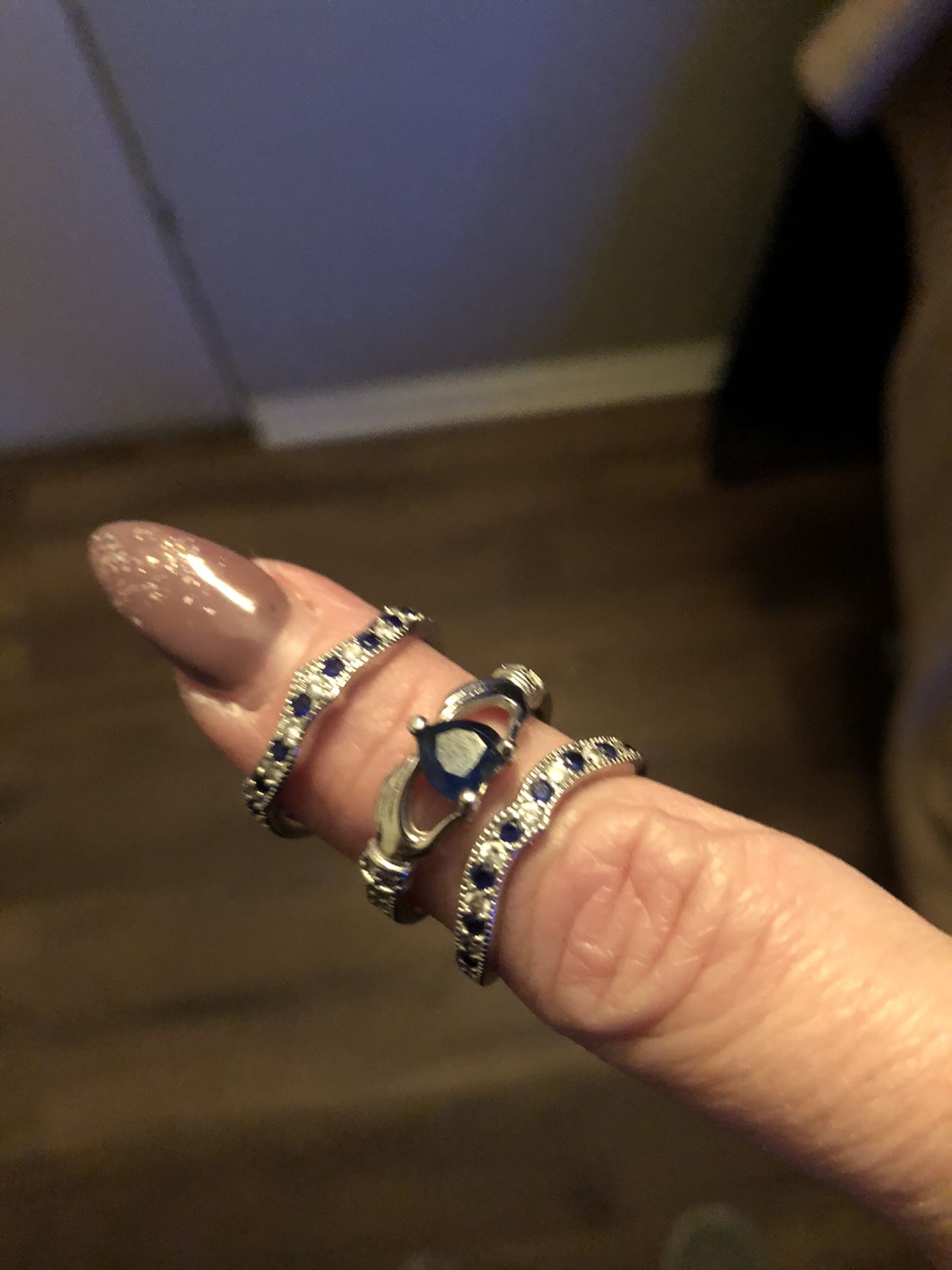 3 piece ring: Irish claddagh (Irish promise ring) (8)