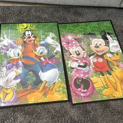 mickey mouse paintings 