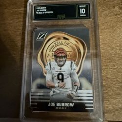Joe Burrow 2023 Zenith Graded 10