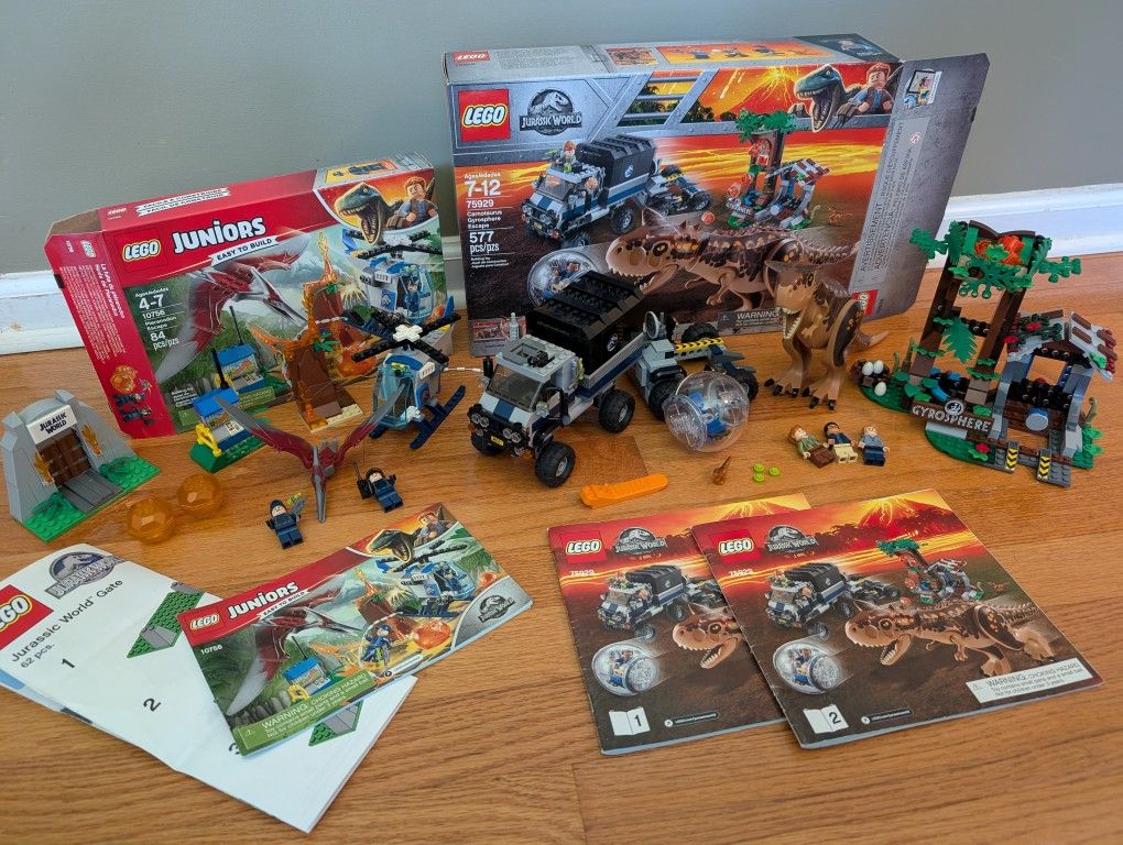 Lego Jurassic World Lot 