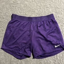 Purple Nike “Just Do It” Shorts