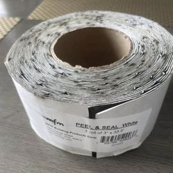 12 Rolls MFM Peel & Seal Roofing Tape 3" x 33.5' - NEW BOX