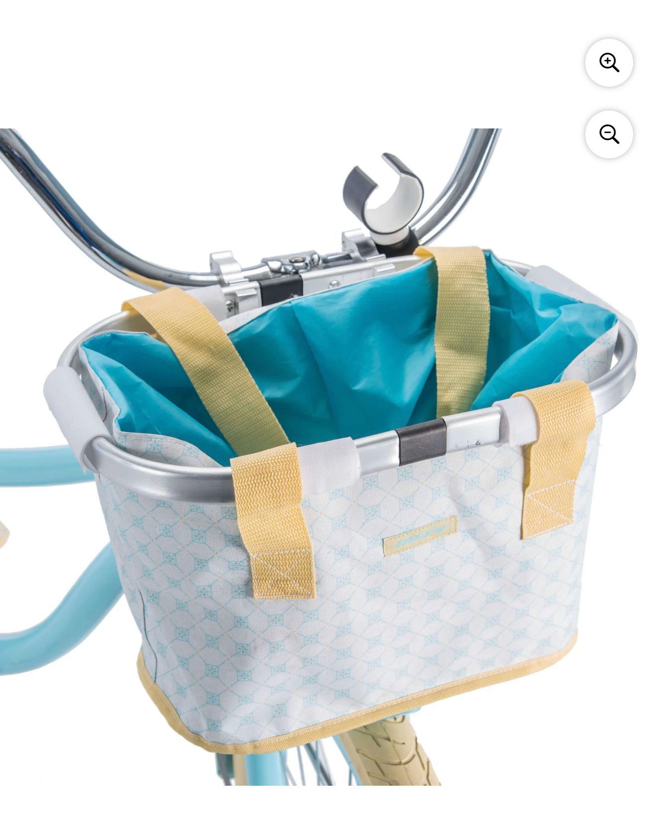 New 3 Accessories for Huffy 26” Marietta Bike or Another Bike. The basket, the saddle bags and the seat for this bicycle