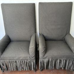 Gray Large Chairs