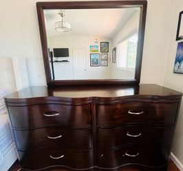 Dresser and Mirror Set  $100