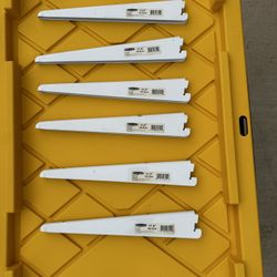 6 White Shelf Track
