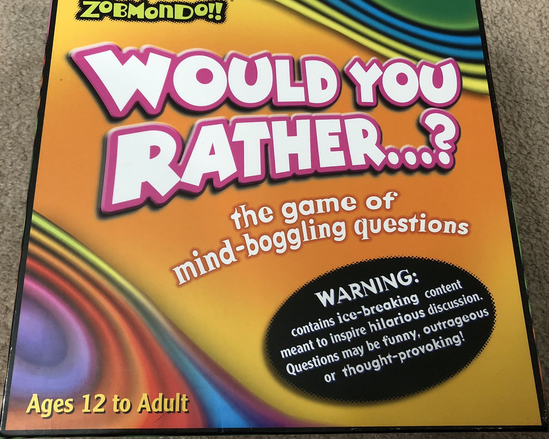 Would You Rather Board Game