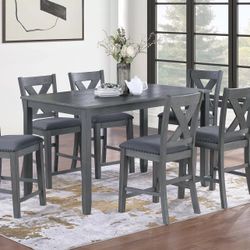 Brand New 7pc Dining Table Set 