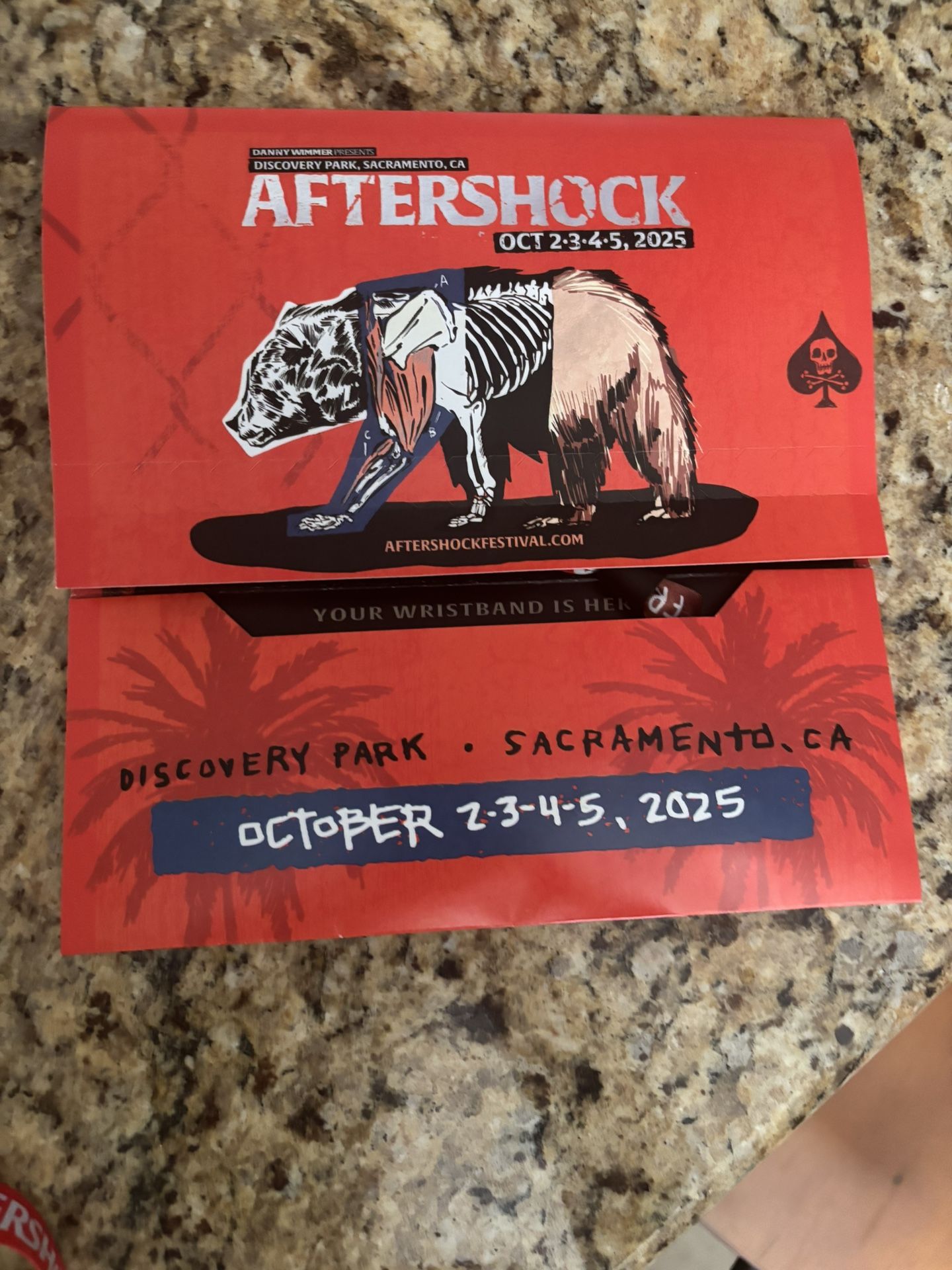 Aftershock Friday Ticket